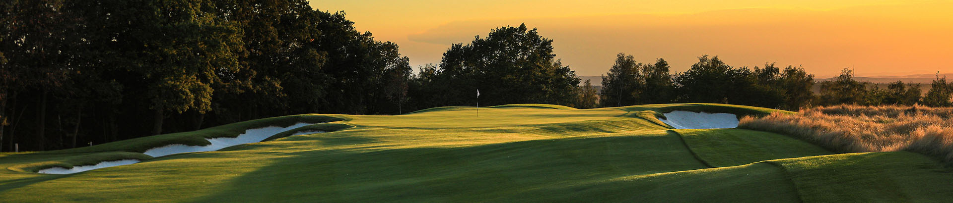 Image of golf ball on tee on grass.